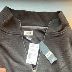 NWT Joseph Abboud Pima Cotton 1/4 Zip Sweater